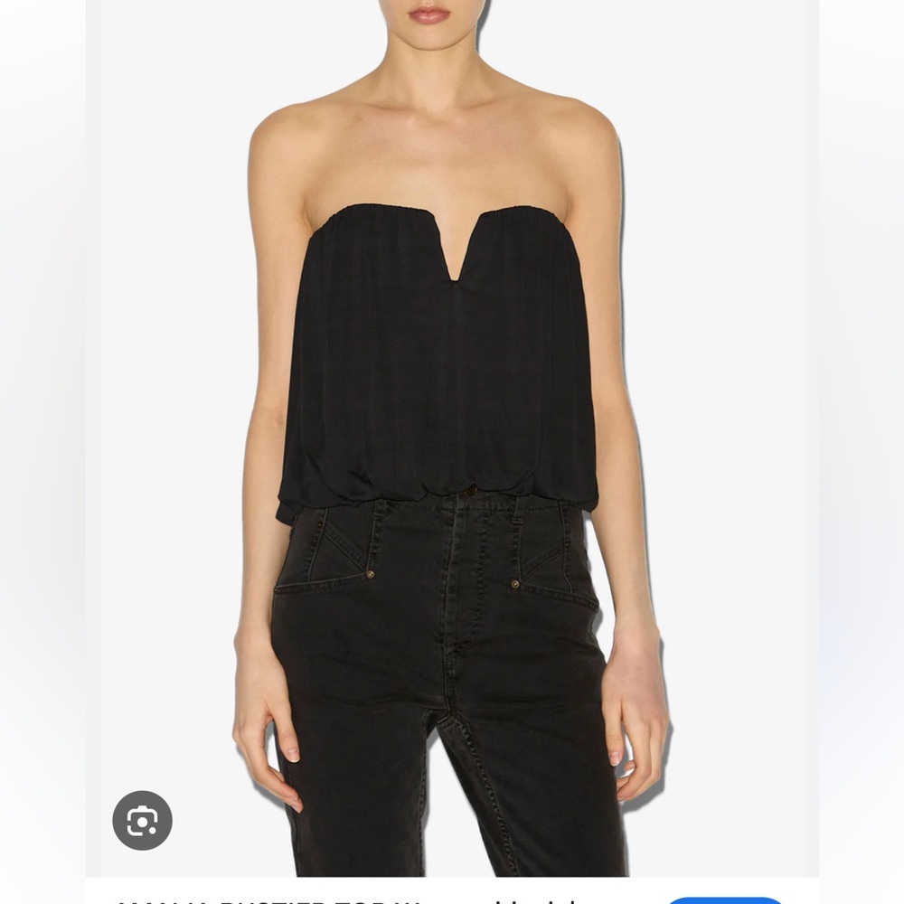 Isabel Marant Amalia Silk Corset Bustier Blouse Shirt 36/ 4
